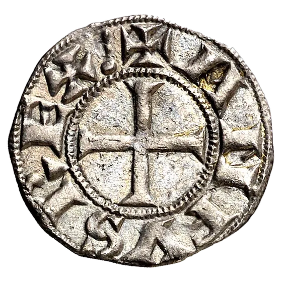 Dineiru del crismón de Llión, anversu