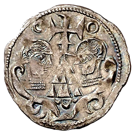 Dineiru del llión (INPERATOR / LEONIS CIVIT), reversu